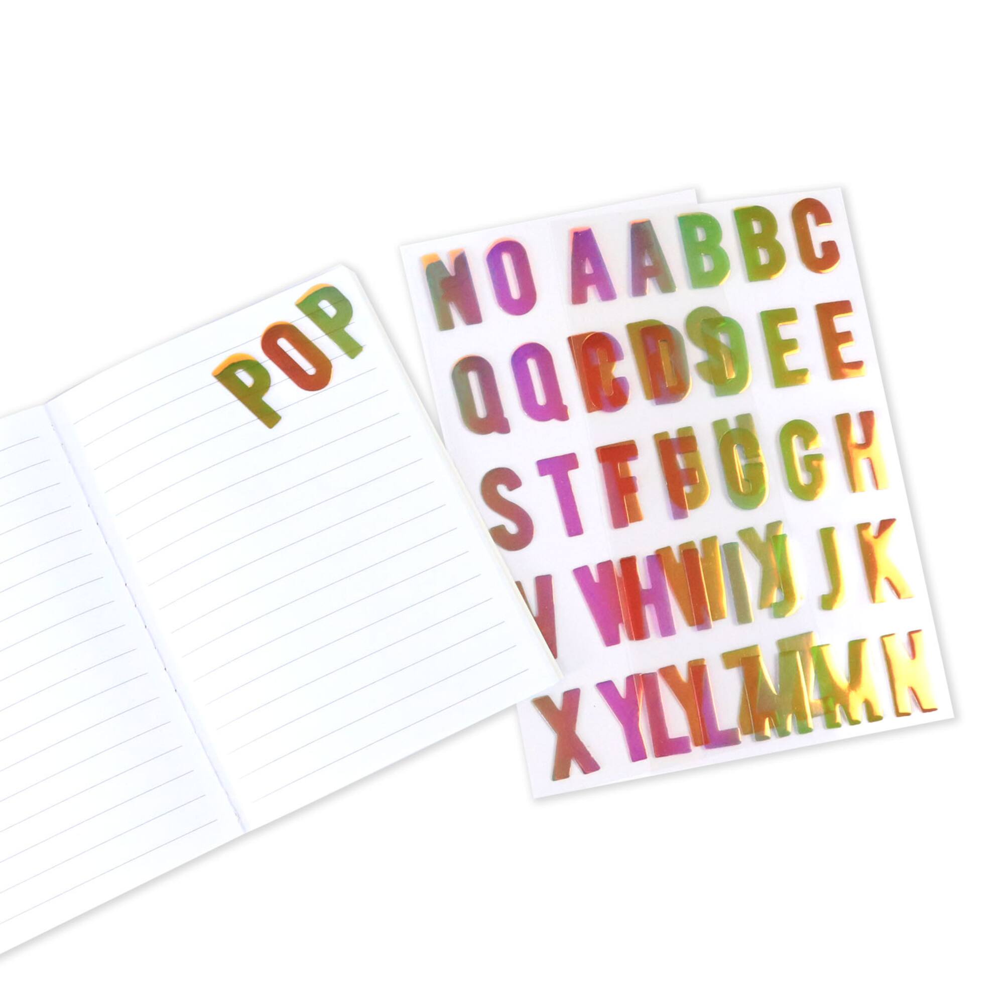 Iridescent Alphabet Stickers by Recollections™